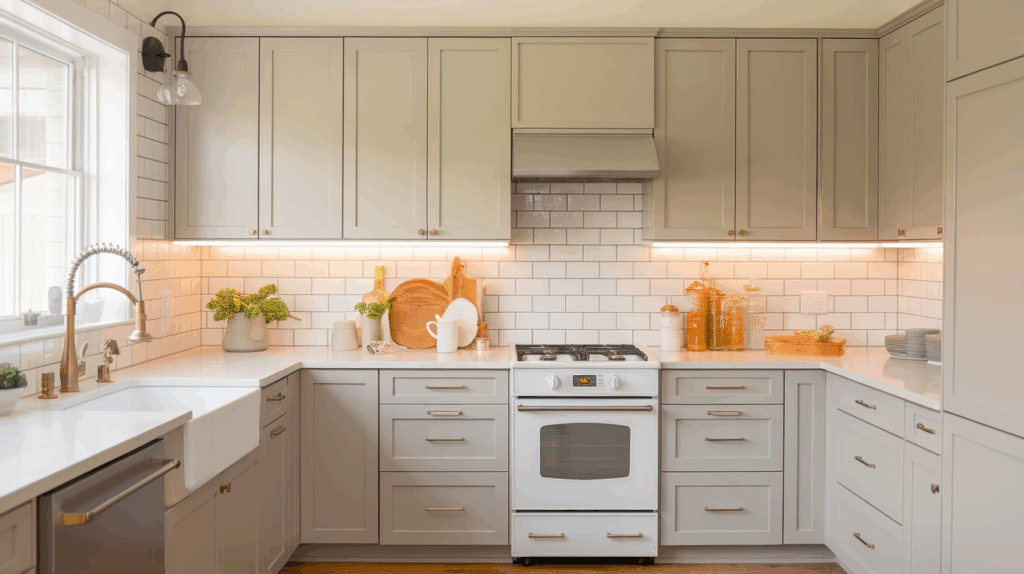 The Perfect Blend of Gray and Beige
