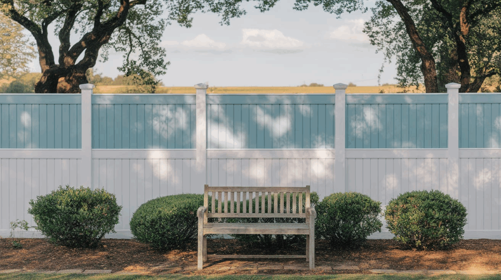 Two-Tone Fence
