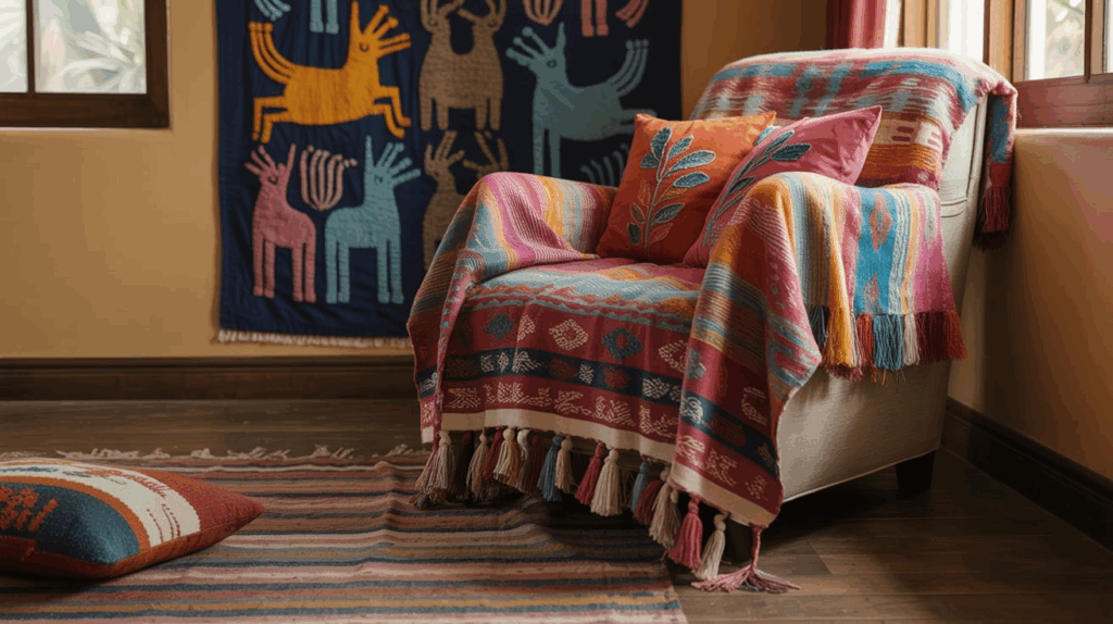 Utilizing Traditional Textiles and Patterns