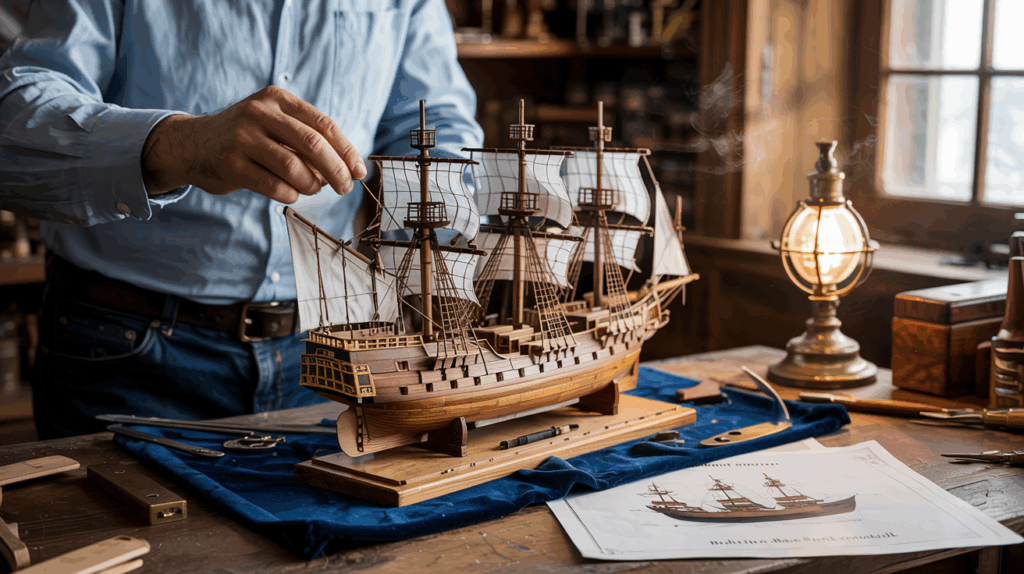 Discover the Art of Building Ship Models