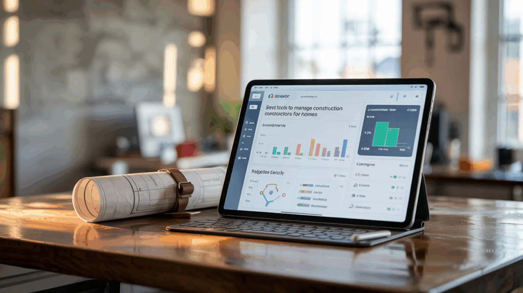Best Tools to Manage Construction Contractors for Homes