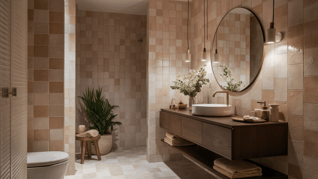 beige and brown bathroom ideas