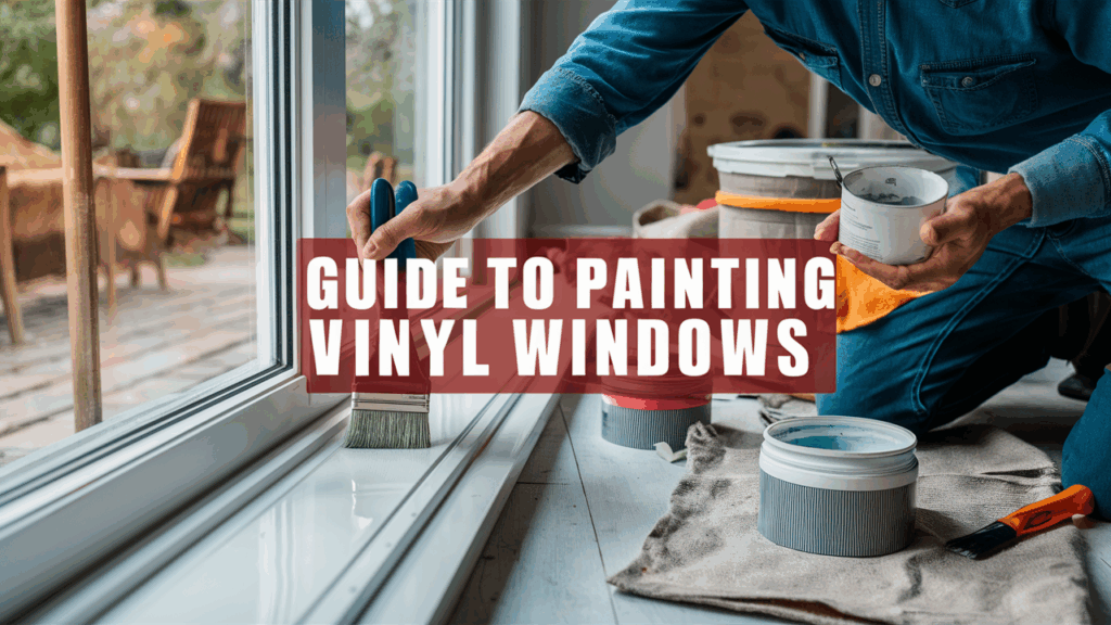can you paint vinyl windows