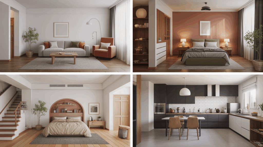 contrast in interior design
