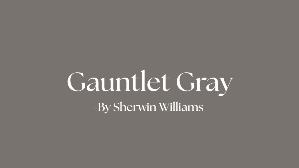 gauntlet gray exterior