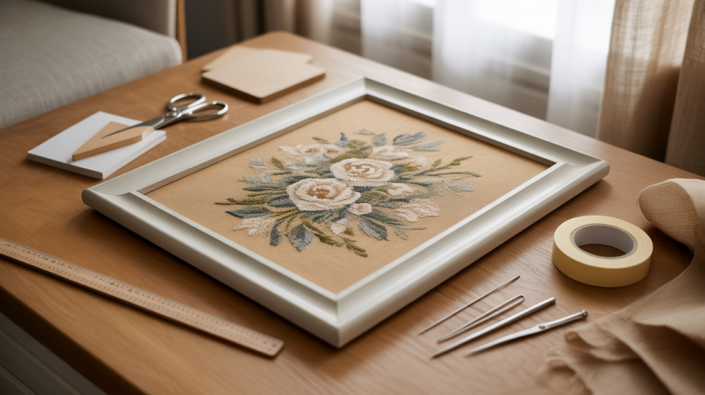 how to frame needlepoint.png