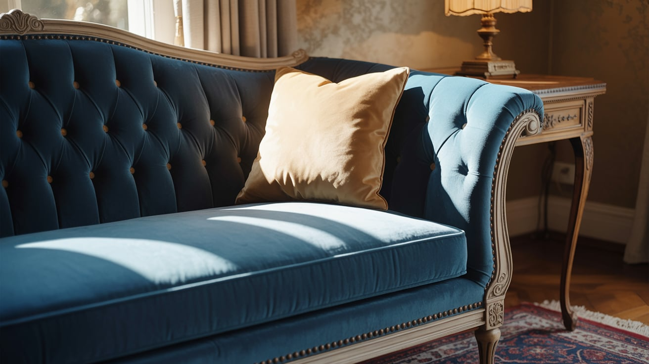 A comfortable sofa