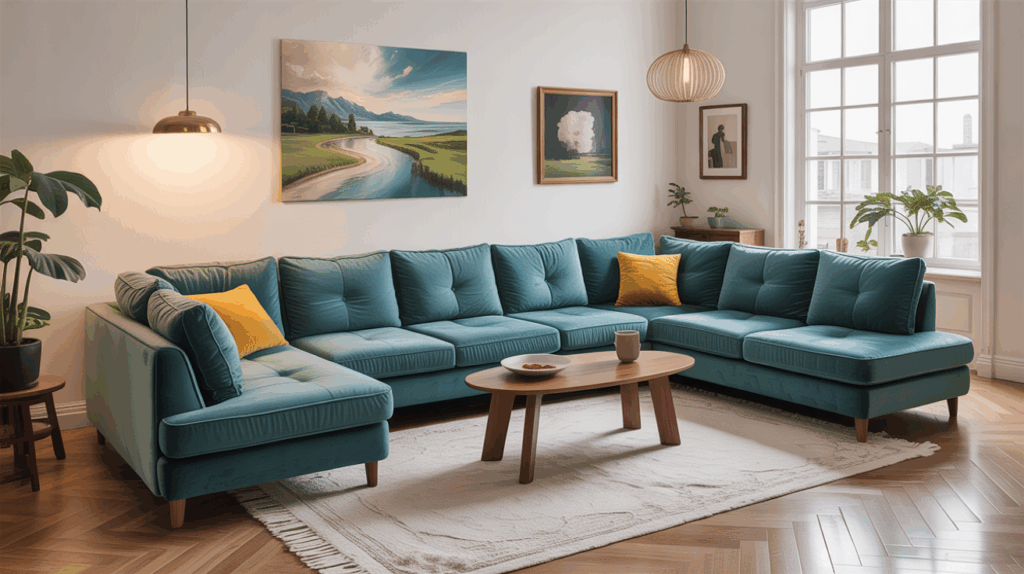 Sit, Lounge, Relax – The Perfect U-Shape Sofa Awaits!