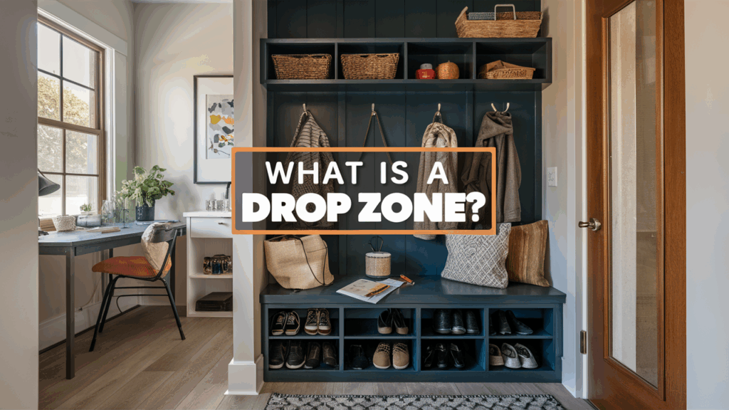 what is a drop zone in a house