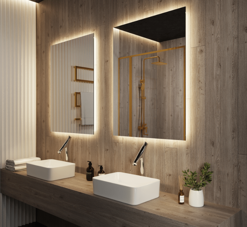 Backlit Mirror