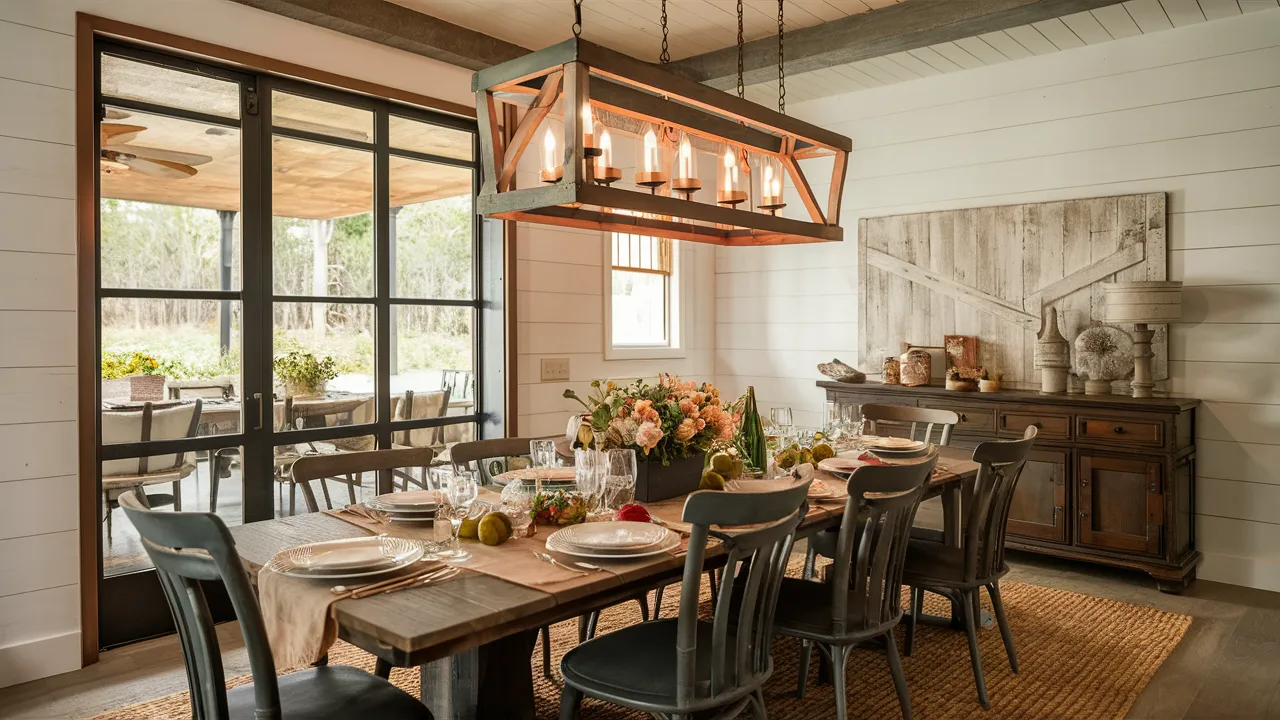 y-16_Rustic_Wood_and_Metal_Chandeliers