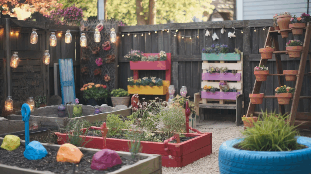 17 Low-Budget DIY Garden Decor Ideas