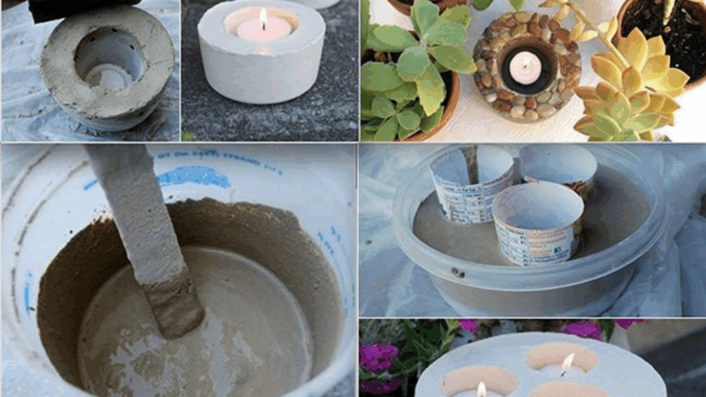 23 DIY Concrete Projects for Creative Home Ideas