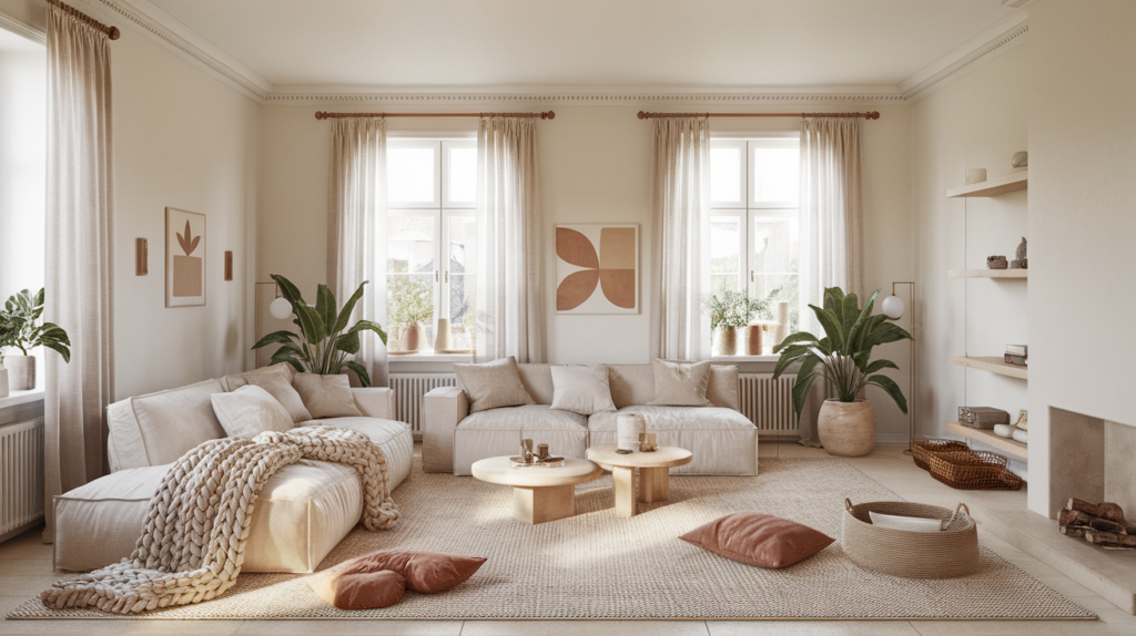 27 Warm Scandinavian Living Room Ideas