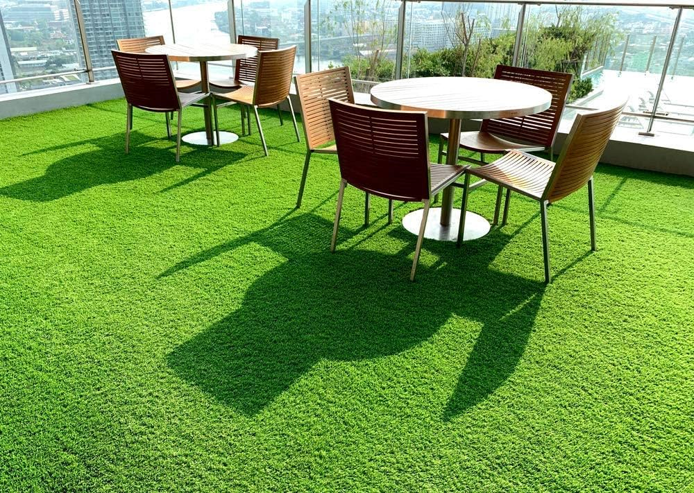 Artificial glass turf