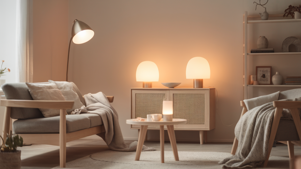 Ambient Lighting with Warm Metals