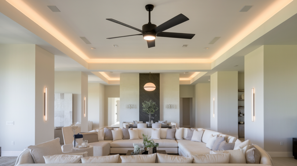 Ceiling Fan with Light