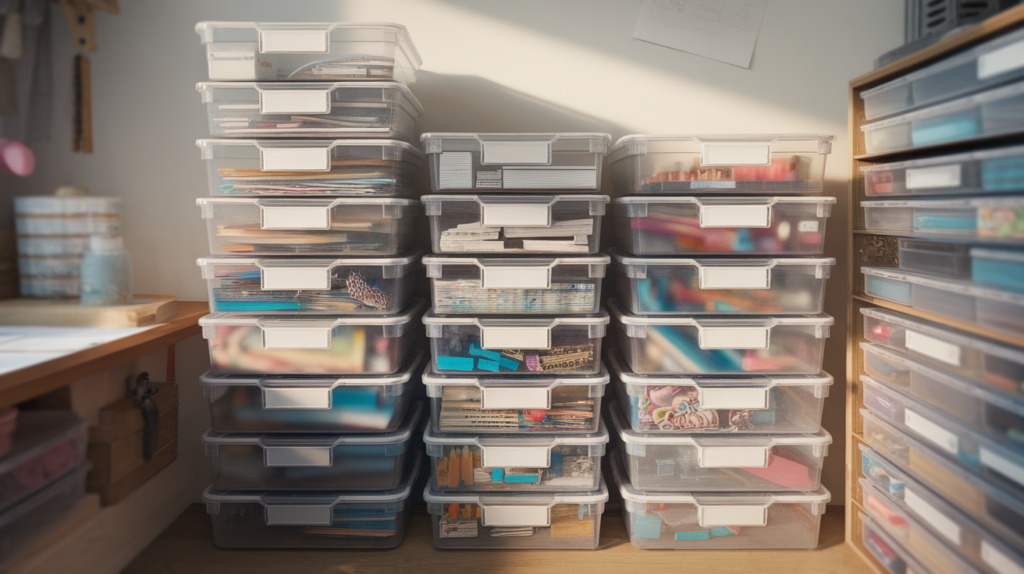 Clear Drawer Units from Thrift Stores