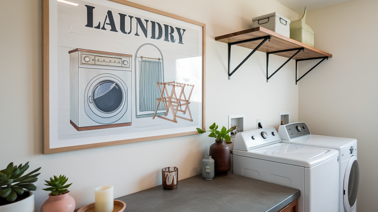 Frame_and_Hang_Laundry-Themed_Art