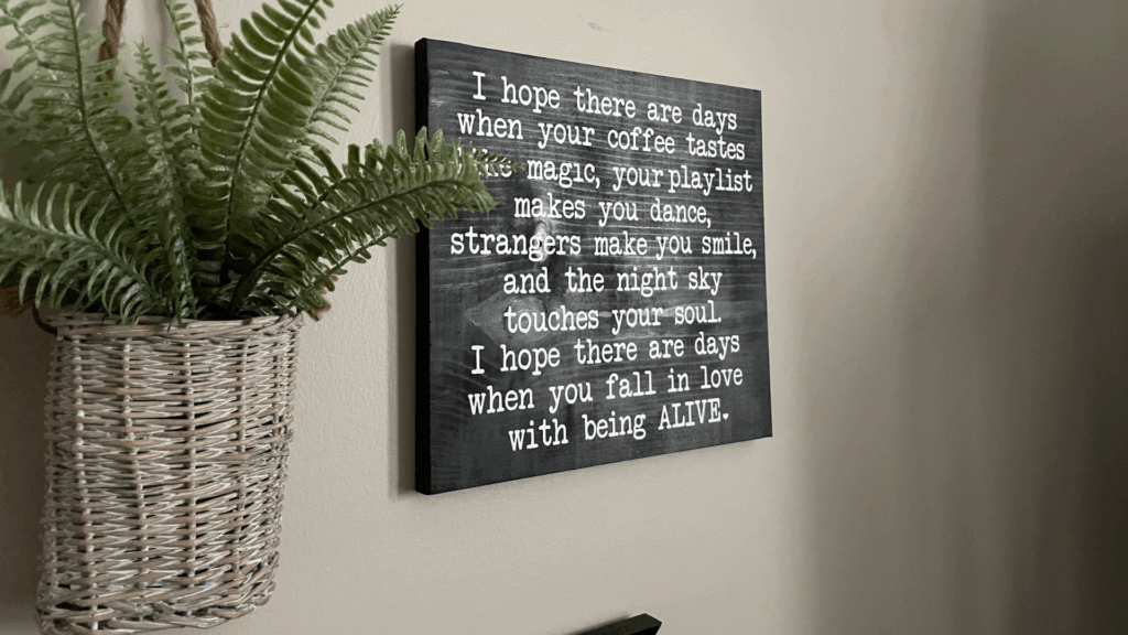 Framed Inspiration Quotes