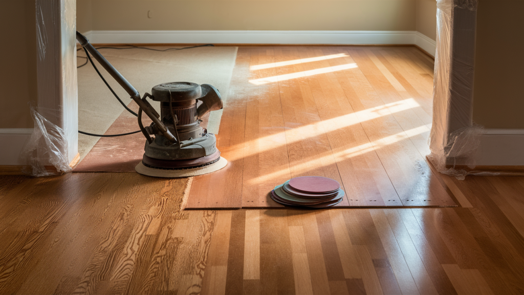 Guide to Sanding Hardwood Floors with Orbital Sander