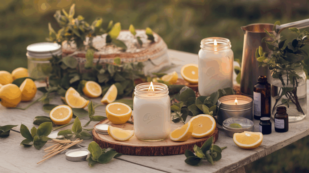How to Make DIY Citronella Candles Easily?