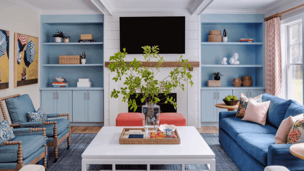 Layout Ideas for Rectangular Living Rooms