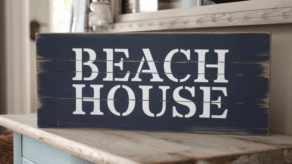 Nautical-Themed Signs
