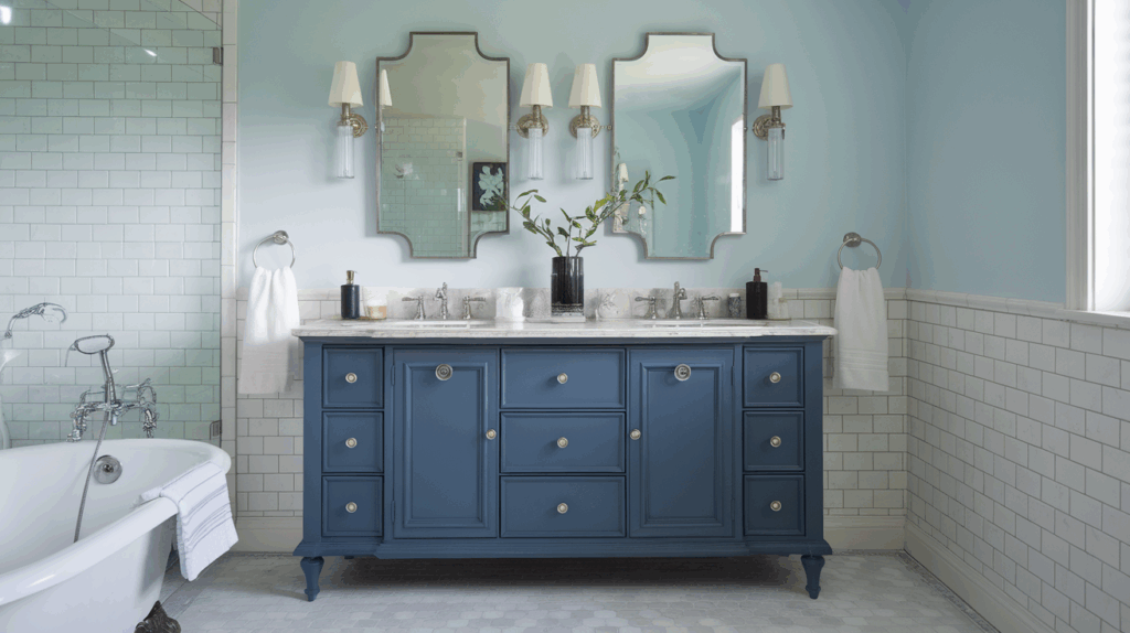 Ombre Painted Armoire