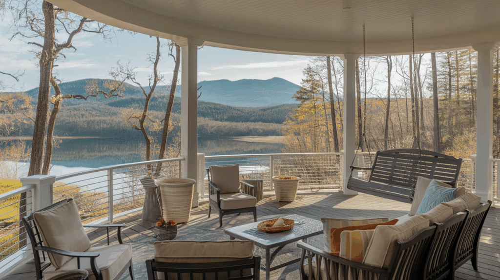 Open Porches and Panoramic Views