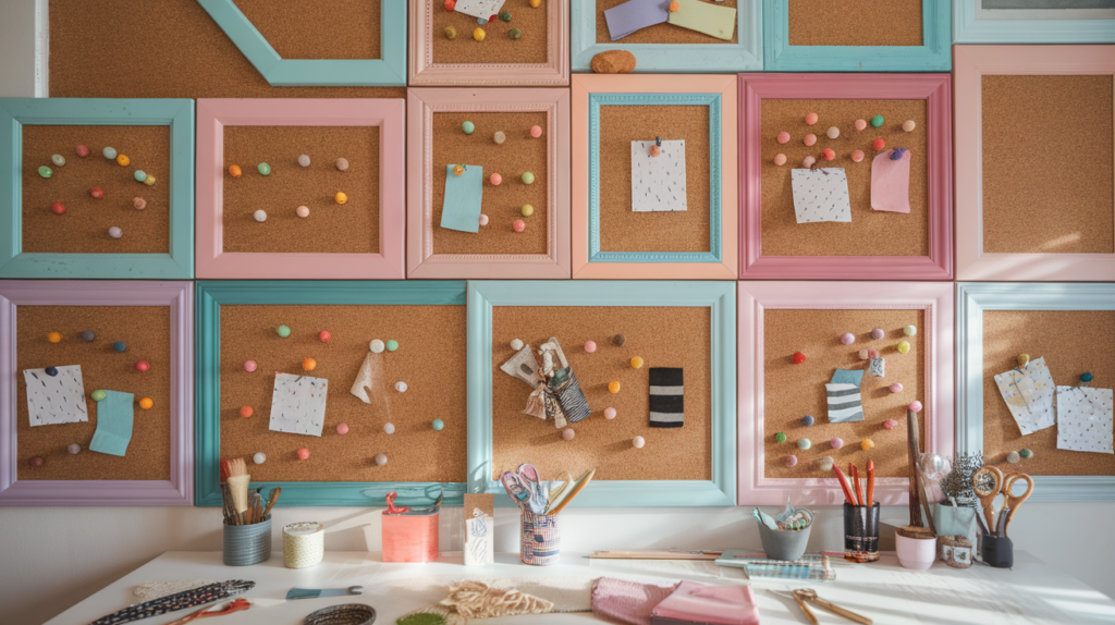 Painted Cork Boards
