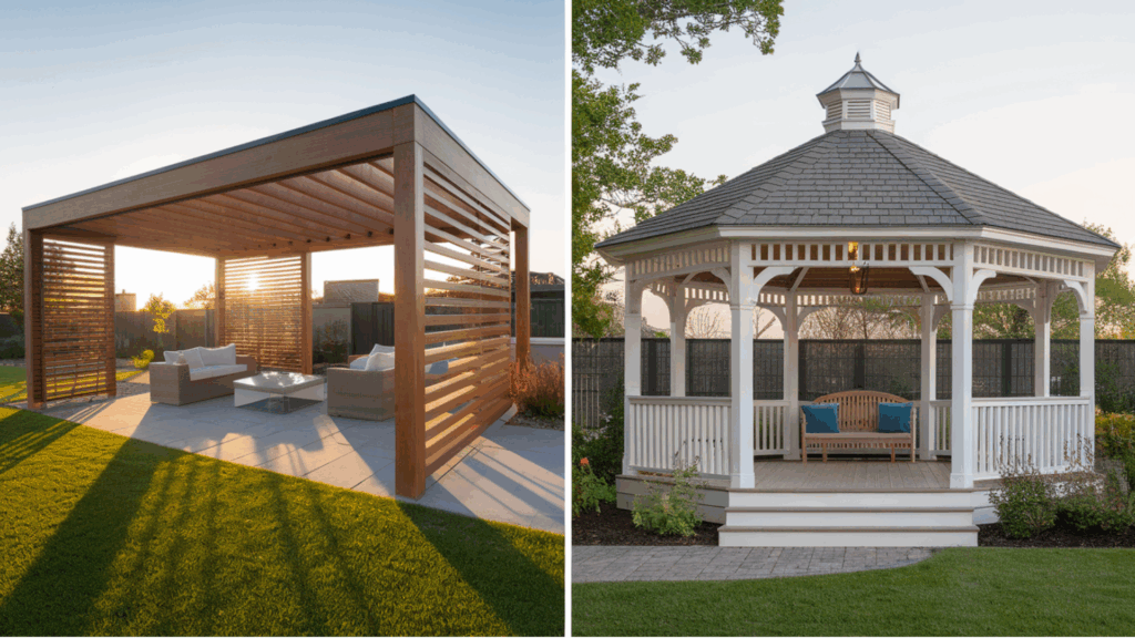 Pergola vs Gazebo: Key Differences You Need to Know