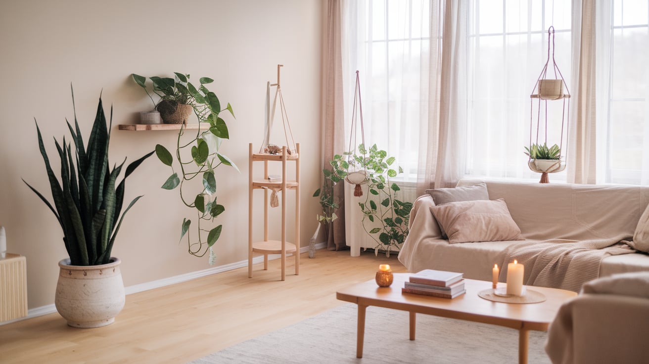 27 Warm Scandinavian Living Room Ideas - Opple House