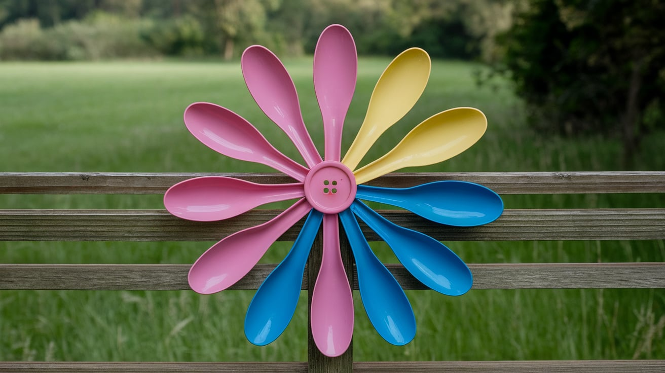 Plastic_Spoon_Flower_Art