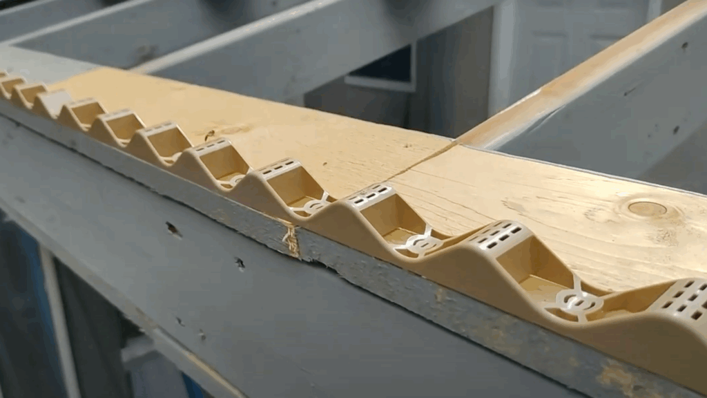 Prepare the Edging and Purlins