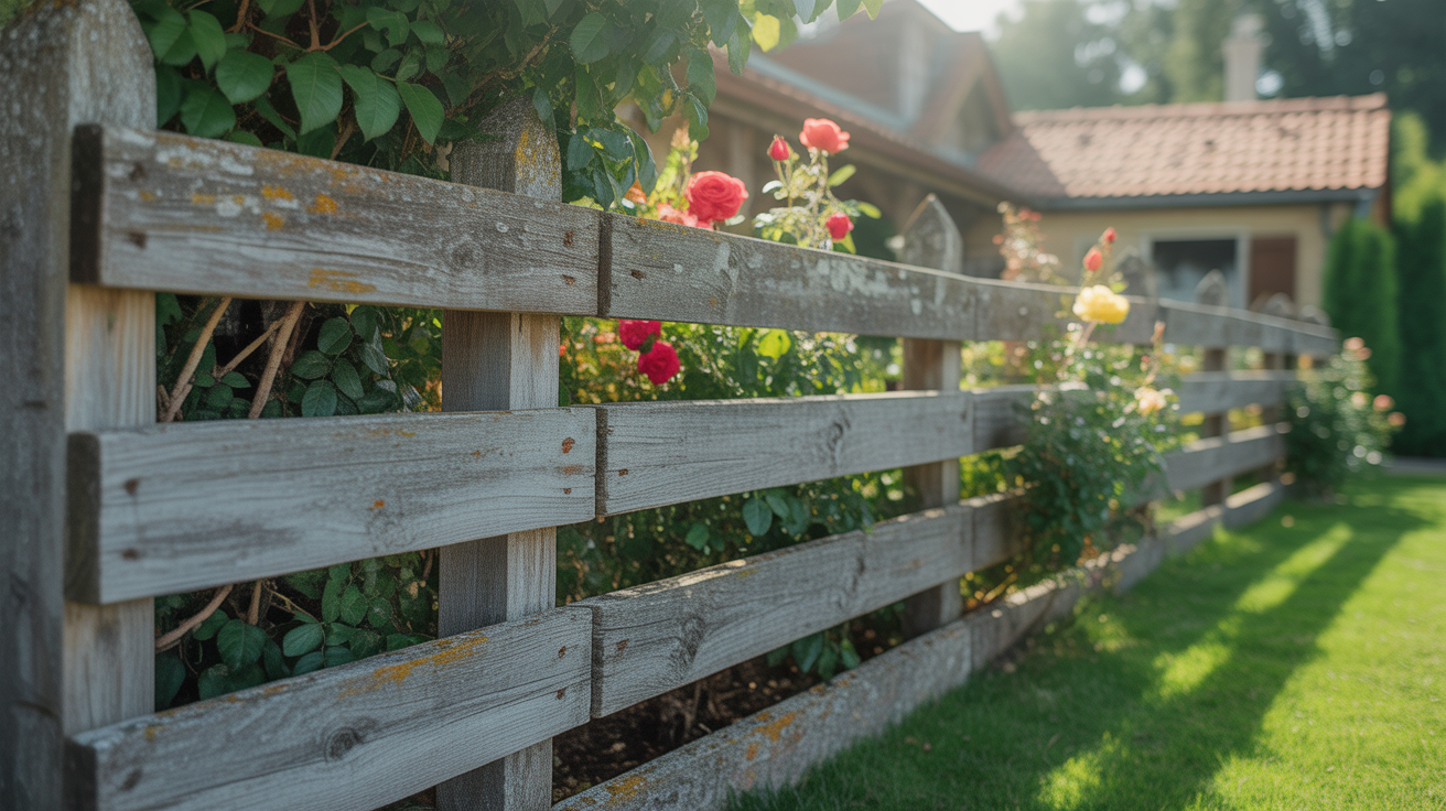 The right material for wooden fence
