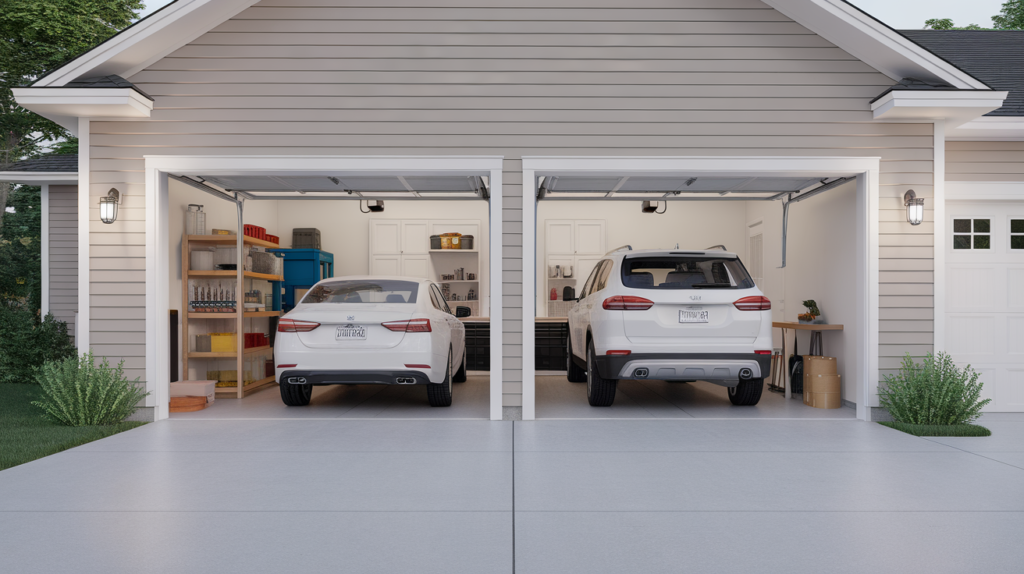 Standard 2-Car Garage Dimensions Guide