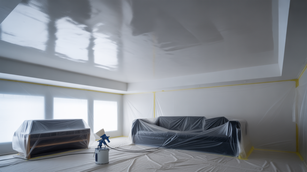 Step-by-Step Guide to Painting a High-Gloss Ceiling