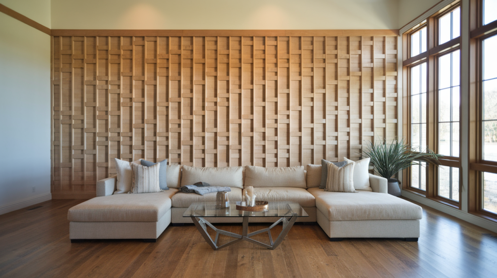 Textured Accent Wall
