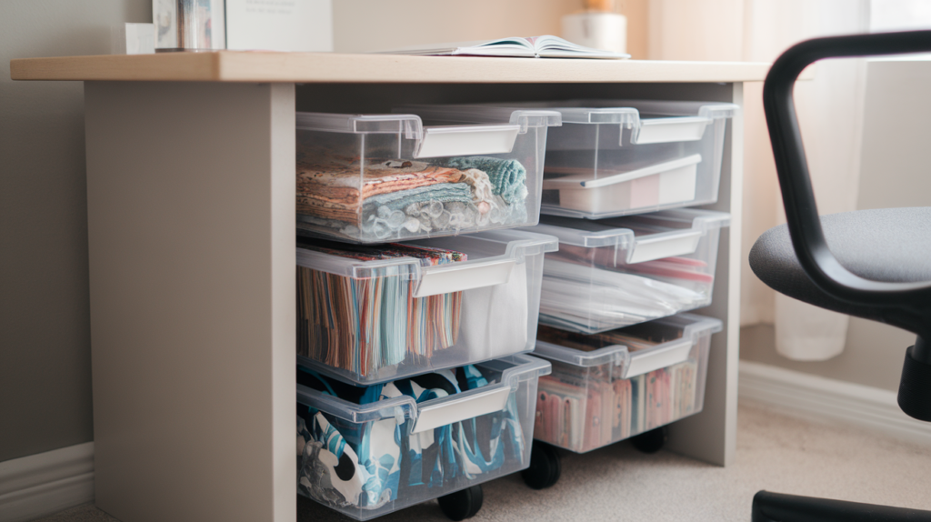 Under Desk Storage Bins