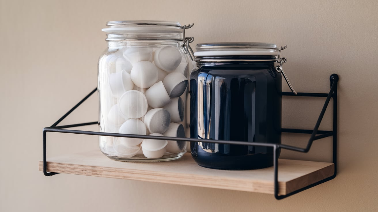 Use_Clear_Jars_for_Detergents