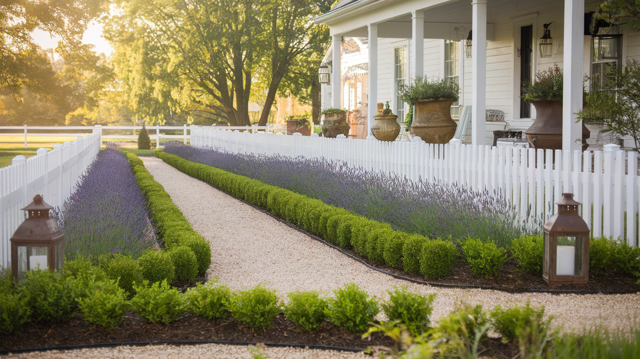 White_Picket_Fences_and_Gravel_Paths