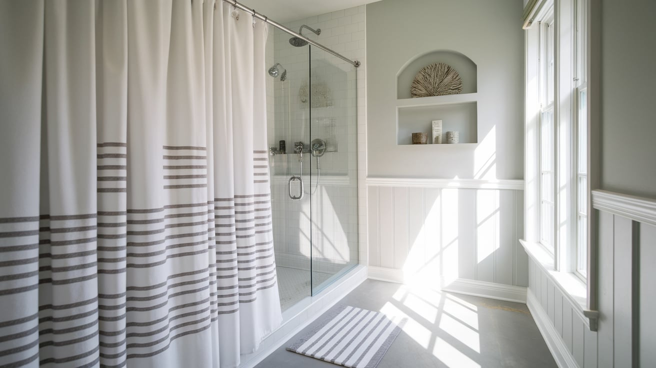 White_Shower_Curtain_with_Grey_Stripe_Detail