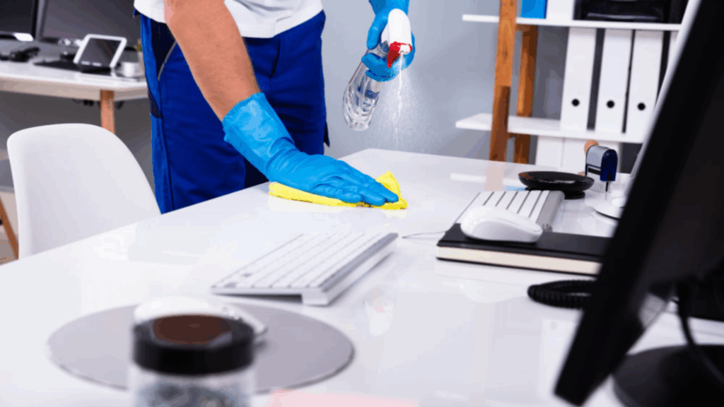 Why a Structured Office Cleaning Routine Matters
