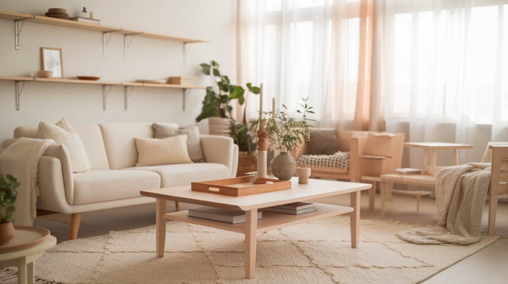 Wood Accents for Warmth