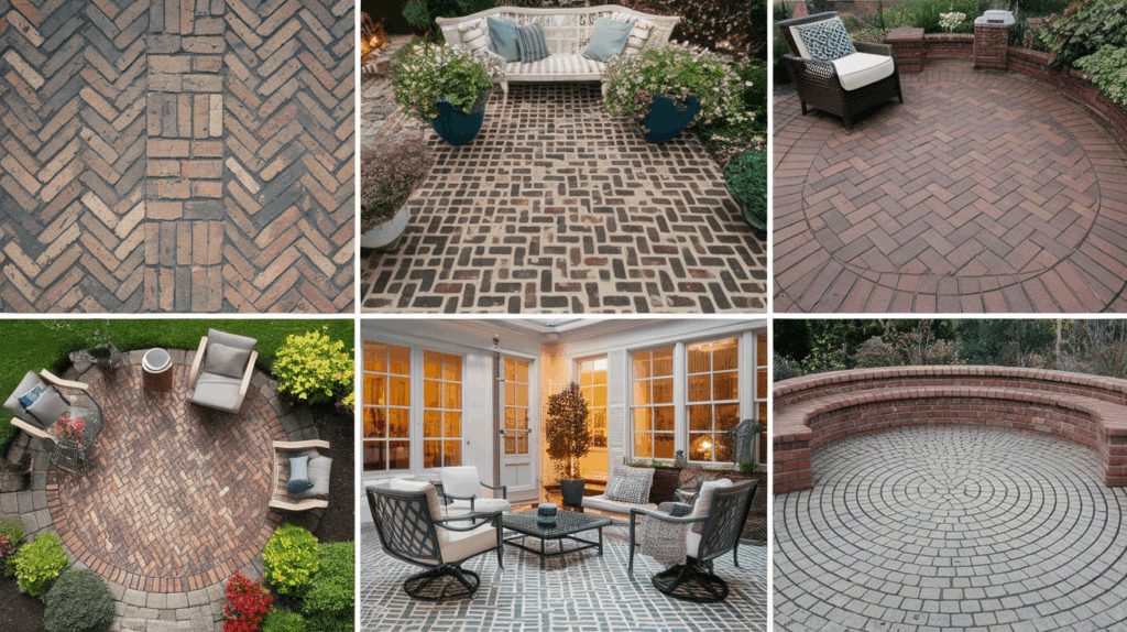 brick patio patterns