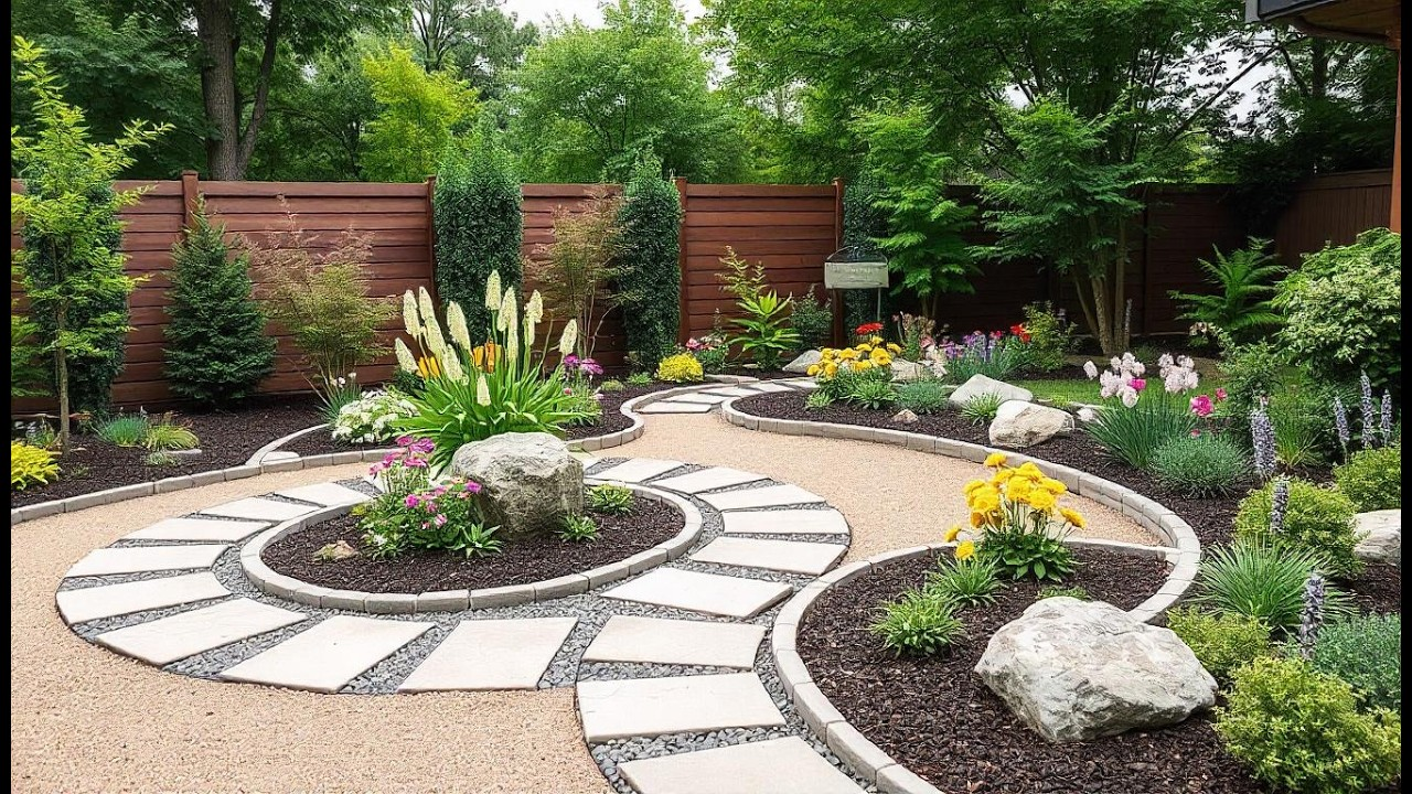 Minimalist and Low-Maintenance garden Designs