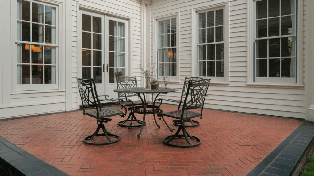 stamped concrete patio designs
