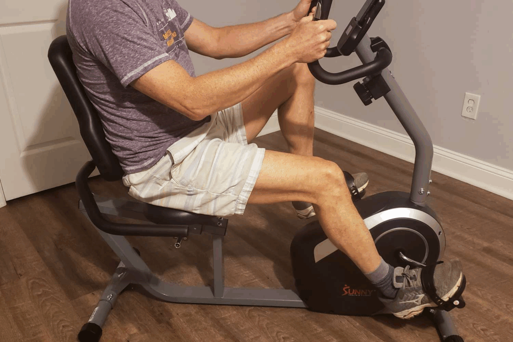 A lower body image of a man with strong lower body