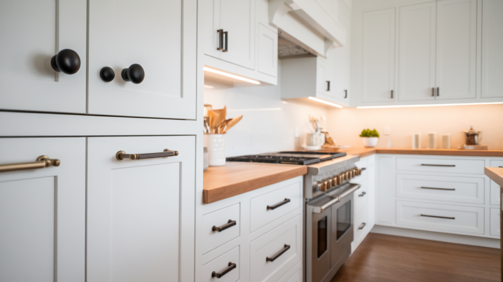 17 Stylish Ideas for Mixing Cabinet Knobs & Pulls
